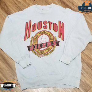 Vintage NFL Houston Oilers Member Club Logo Shirt, Tennessee Titans Shirt, Houst